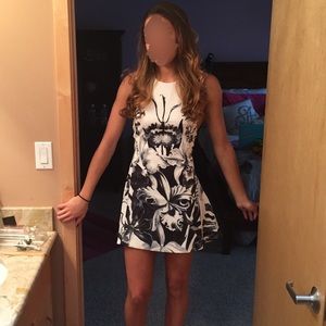 Lulu’s Halter Neck Open Back Dress